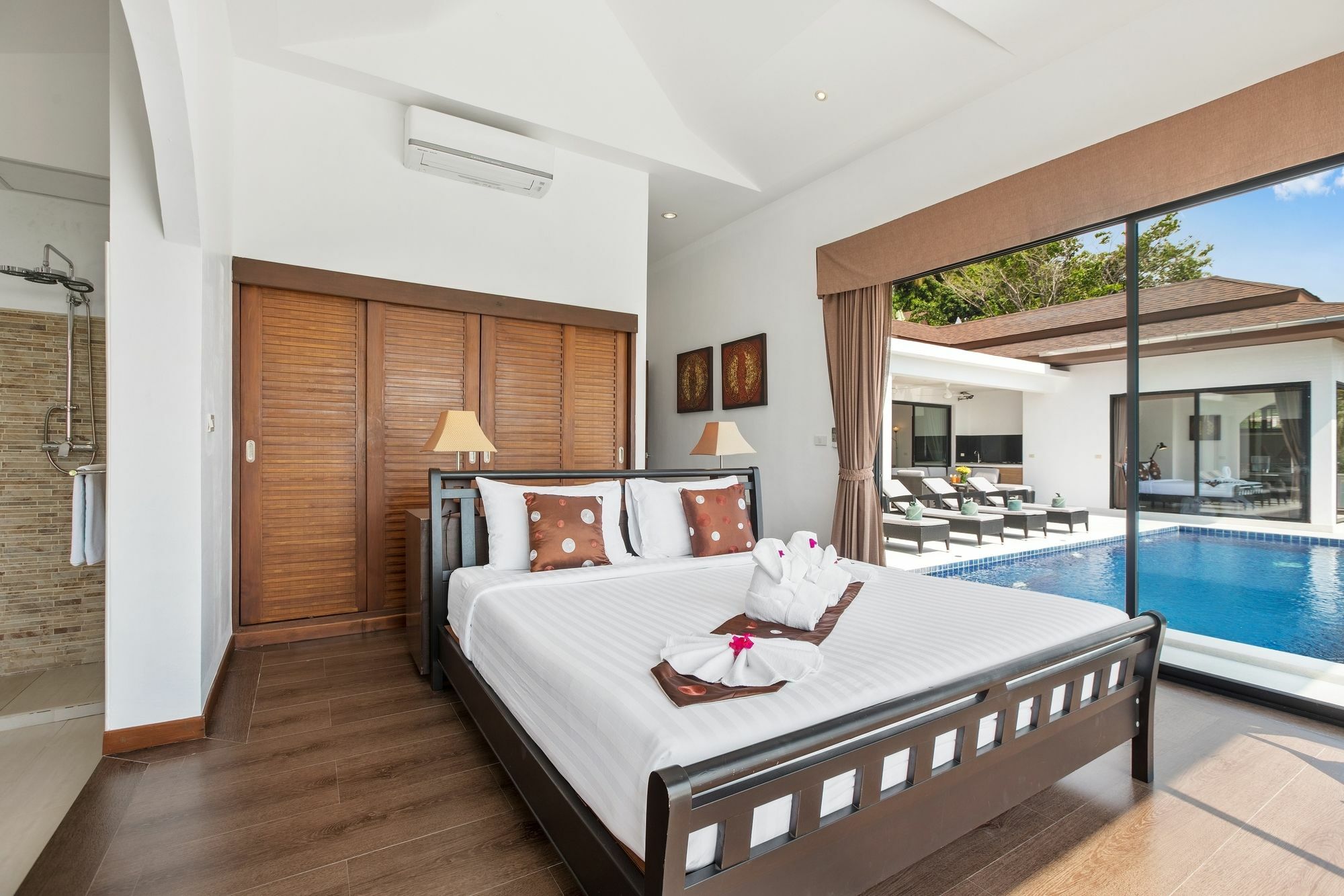 Sunny Banks - Modern Sea View 4 Bed Pool Villa Maret Exterior photo